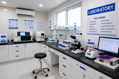 laboratory - Near by diagnostic Center barkatpura woodlands hospital
