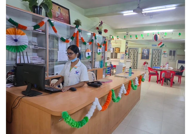 nursing station of woodlands hospital