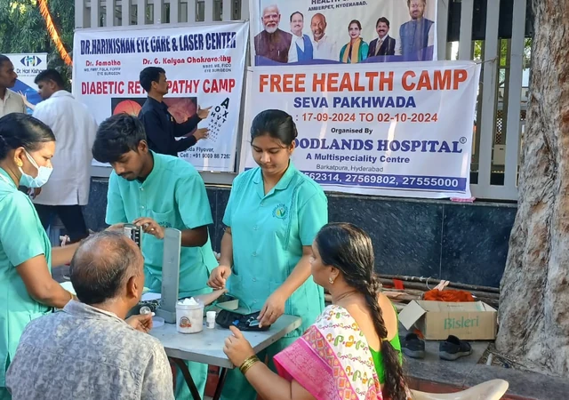 free health camp woodlands hospital