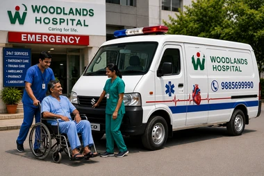Ambulance service Woodlands Hospital