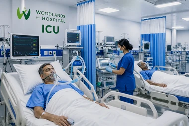 woodlands hospital ICU